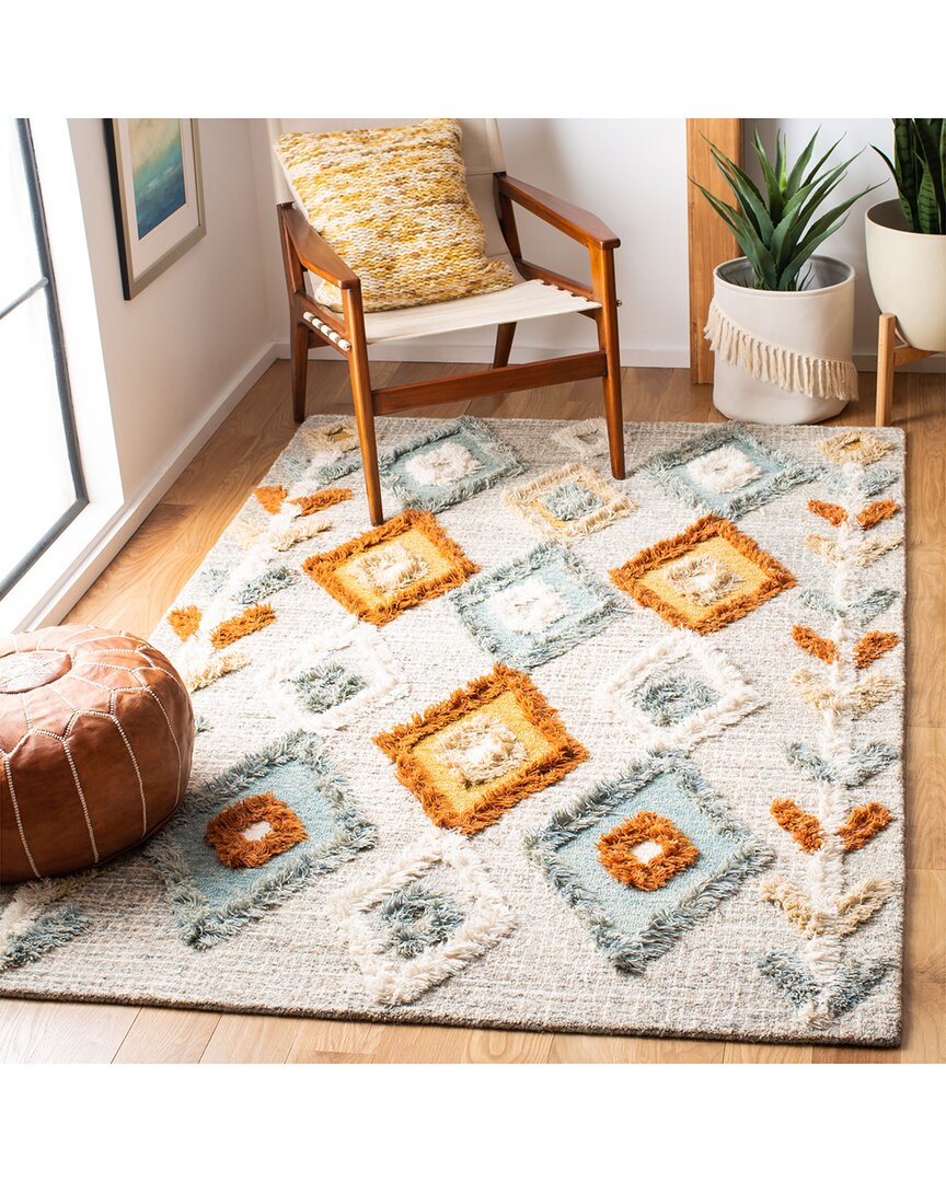Safavieh Kenya Collection Handmade Rug In Grey