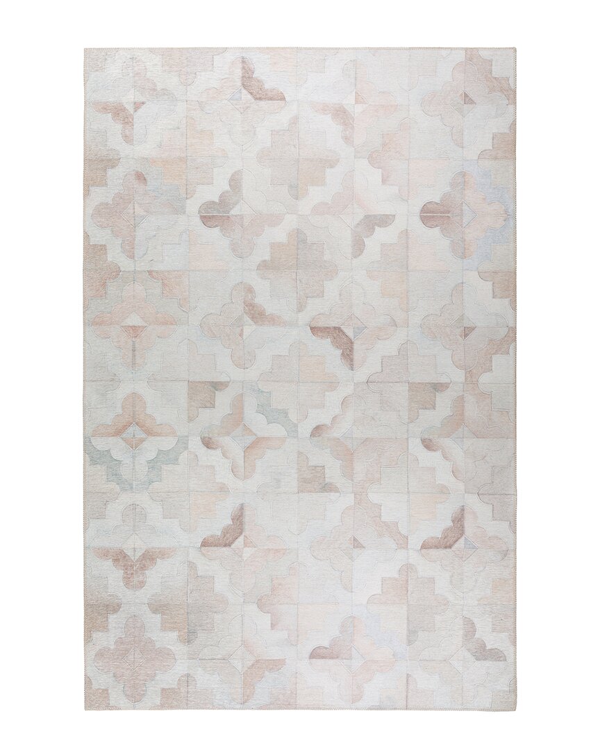 Addison Rugs Laredo Indoor/outdoor Washable Rug In Ivory