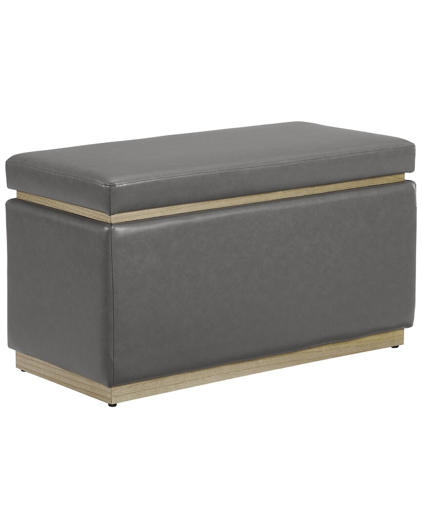 Linon Sunny Rectangle Ottoman