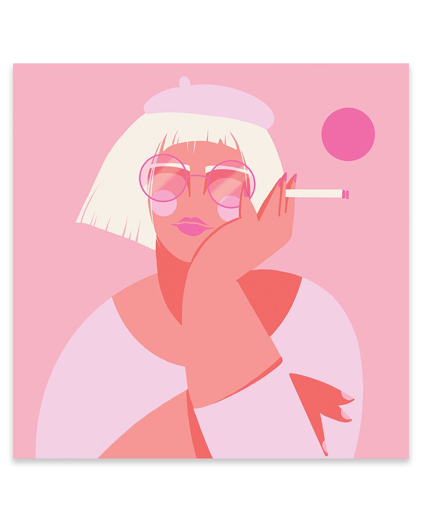 Icanvas Paris Vibes Print On Acrylic Glass By Olga Masevich