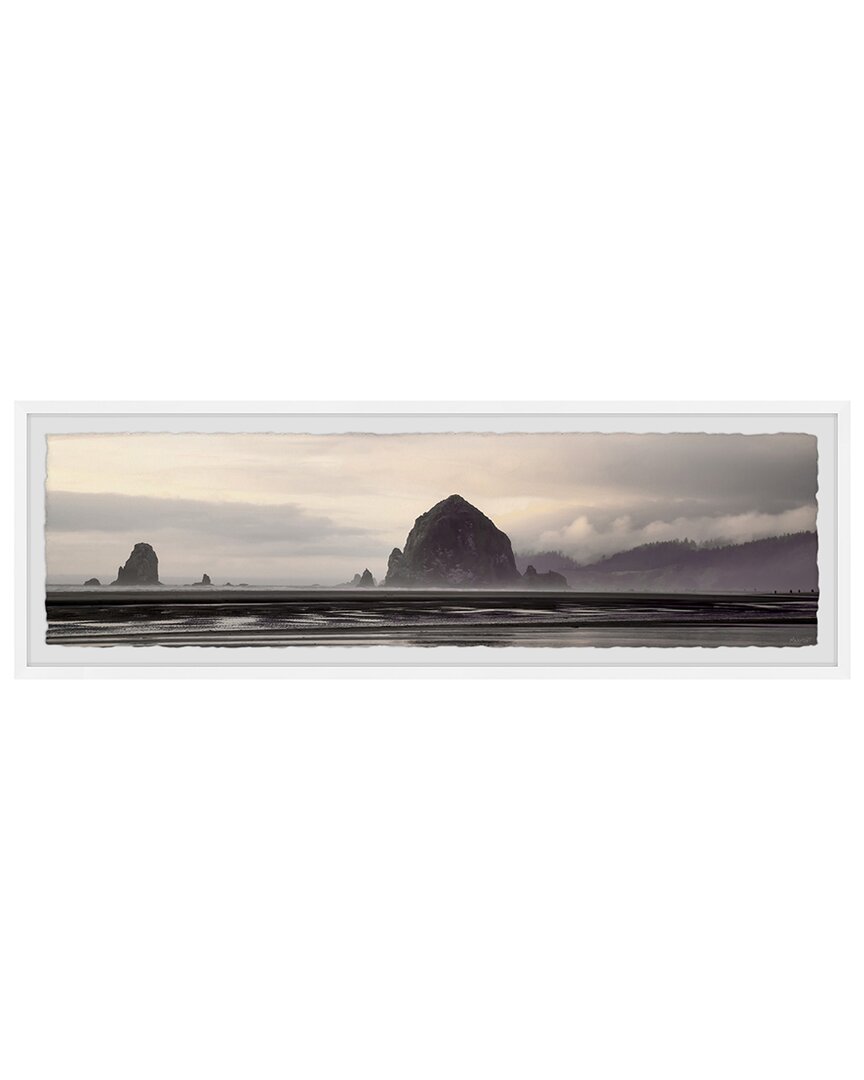Marmont Hill Oregon Coastline Framed Print In Multicolor