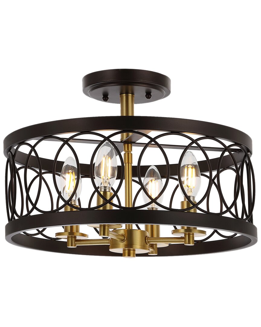 Jonathan Y Semi Flush Mount