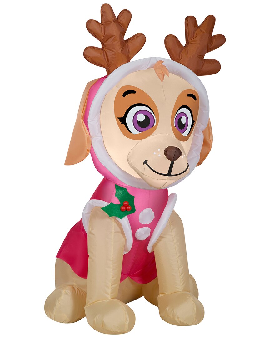 National Tree Company 3.5ft Inflatable Skye From Paw Patrol In Pink