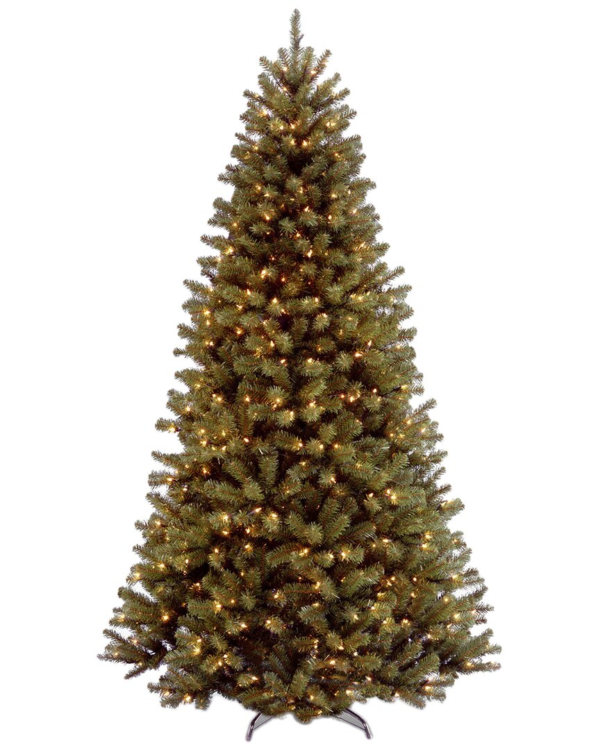 National Tree Company 9ft Powerconnect North Valley Spruce Tree With Lights In Green