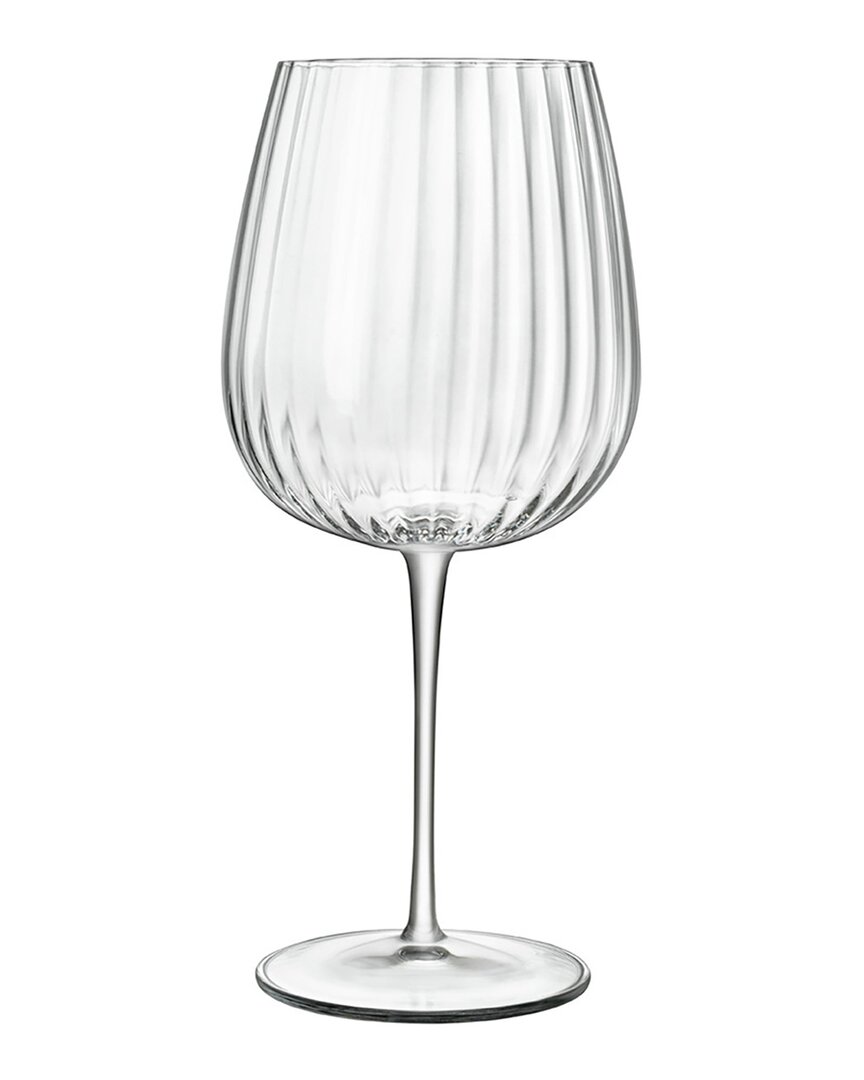 Luigi Bormioli Optica 25.25oz Burgundy Red Wine/gin Glasses (set Of 4)