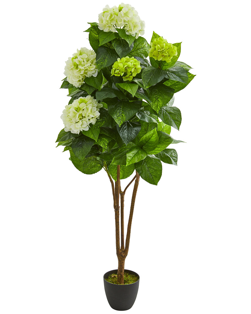 Nearly Natural 5ft Hydrangea Artificial Plant