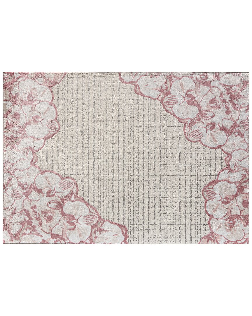Elizabeth Sutton Modern Vera Tickled Pink Rug In Multi ModeSens