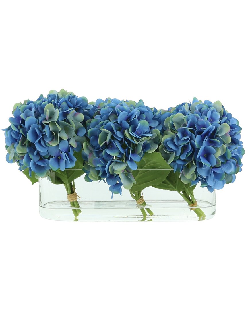 Creative Displays Dark Blue Hydrangea Floral Arrangement