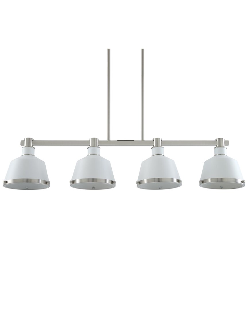 Surya Livabliss Corvane Accent Table Lamp In White