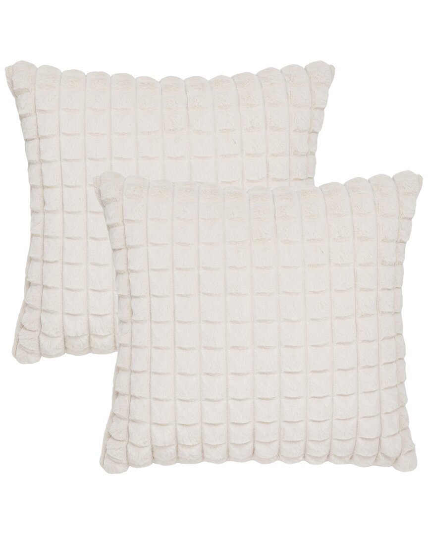 Safavieh Chess Pillow Beige