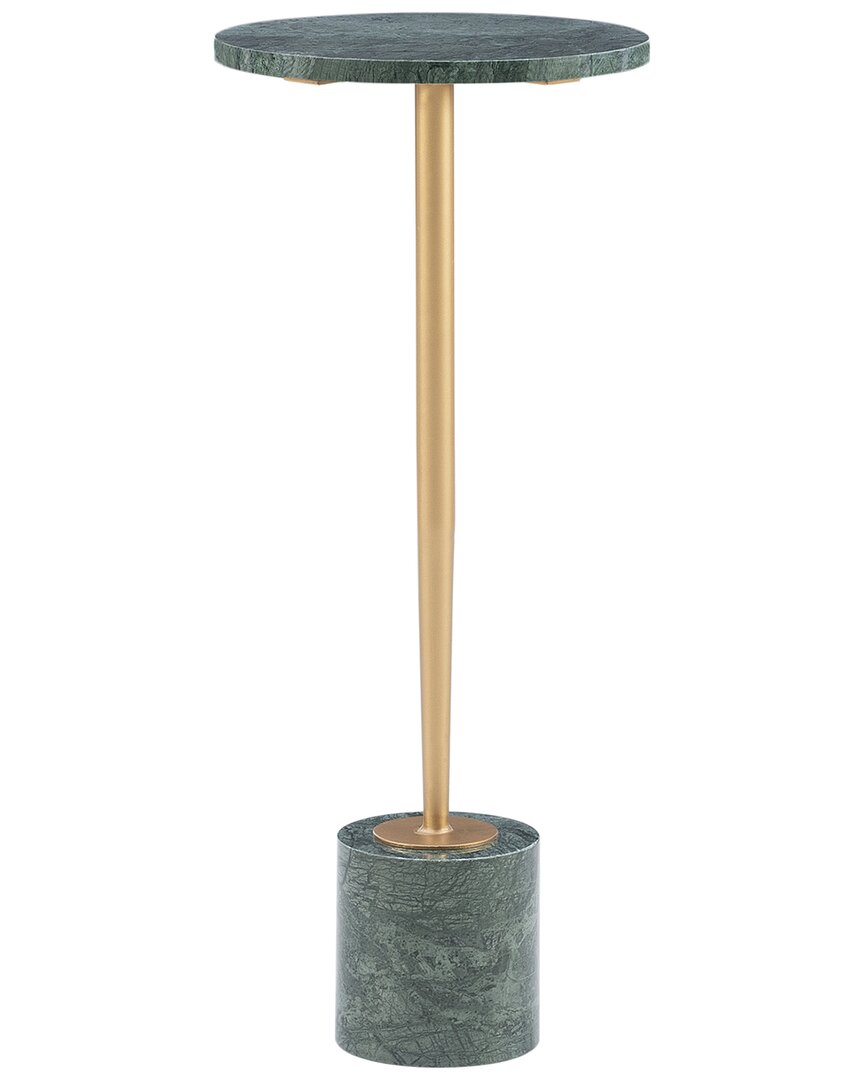 Linon Ayleen Marble Drink Table