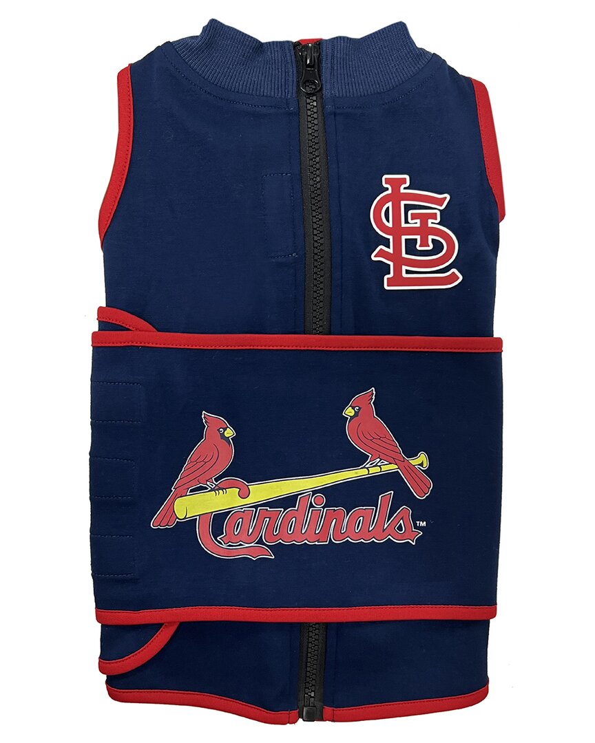 Pets First Mlb St Louis Cardinals Soothing Solution Vest In Multicolor