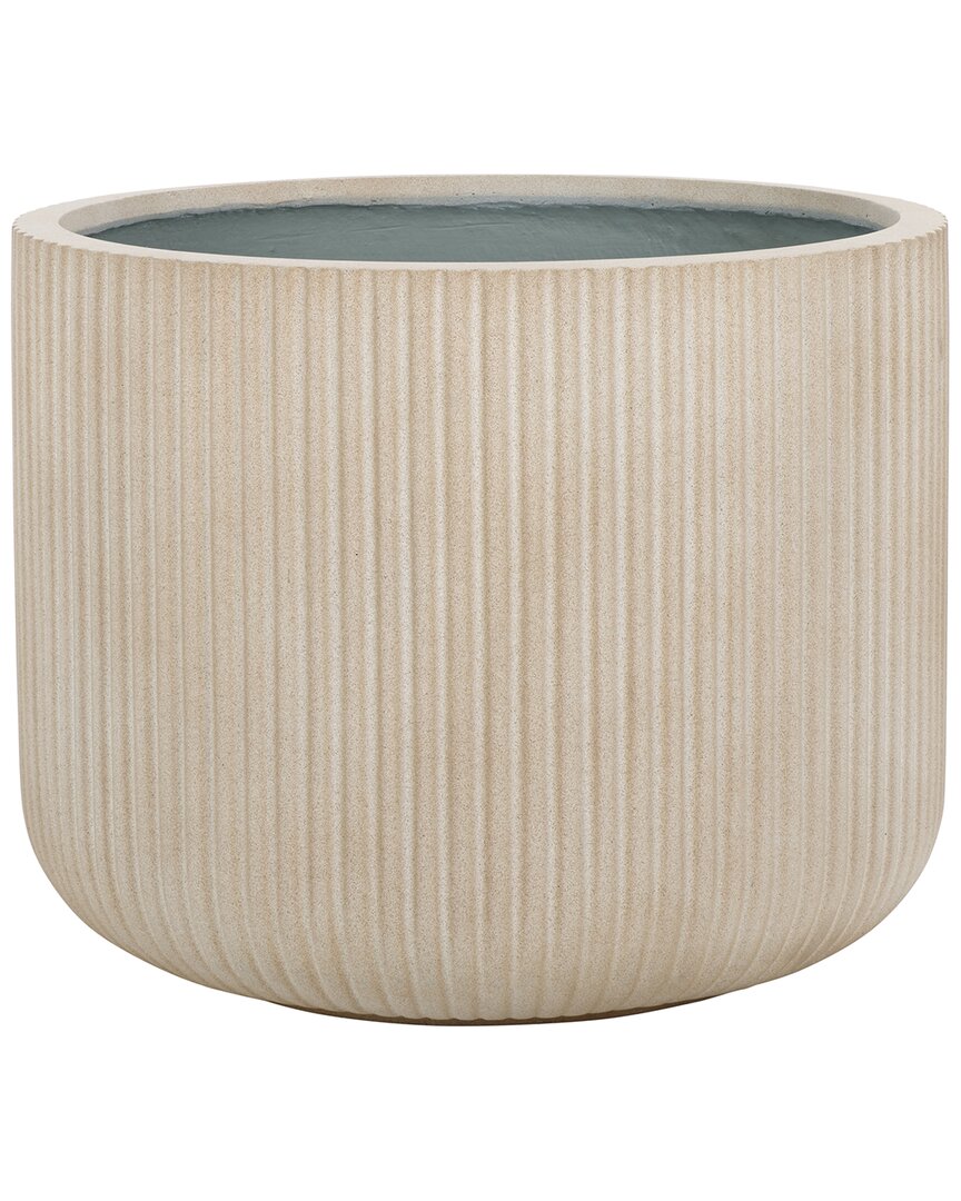 Safavieh Lucca Large Planter Pot In Neutral