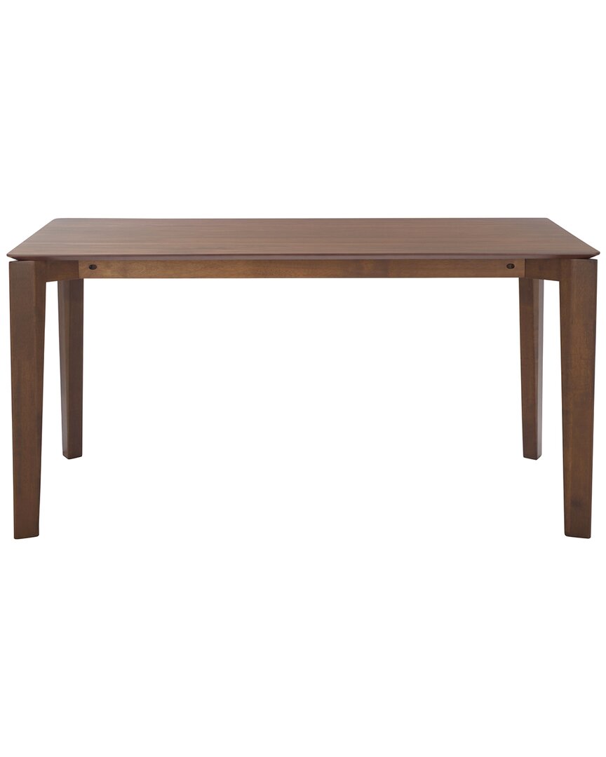 Safavieh Couture Alyssamarie Wood Dining Table In Brown