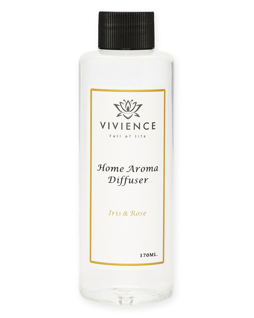 Shop Vivience Iris & Rose Scent Diffuser Refill -120 ml In Clear