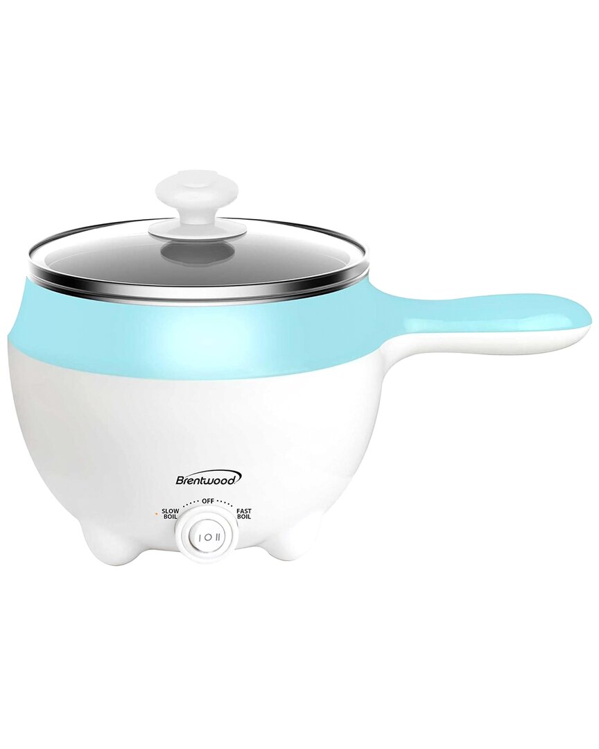 Brentwood Electric Hot Pot In Blue