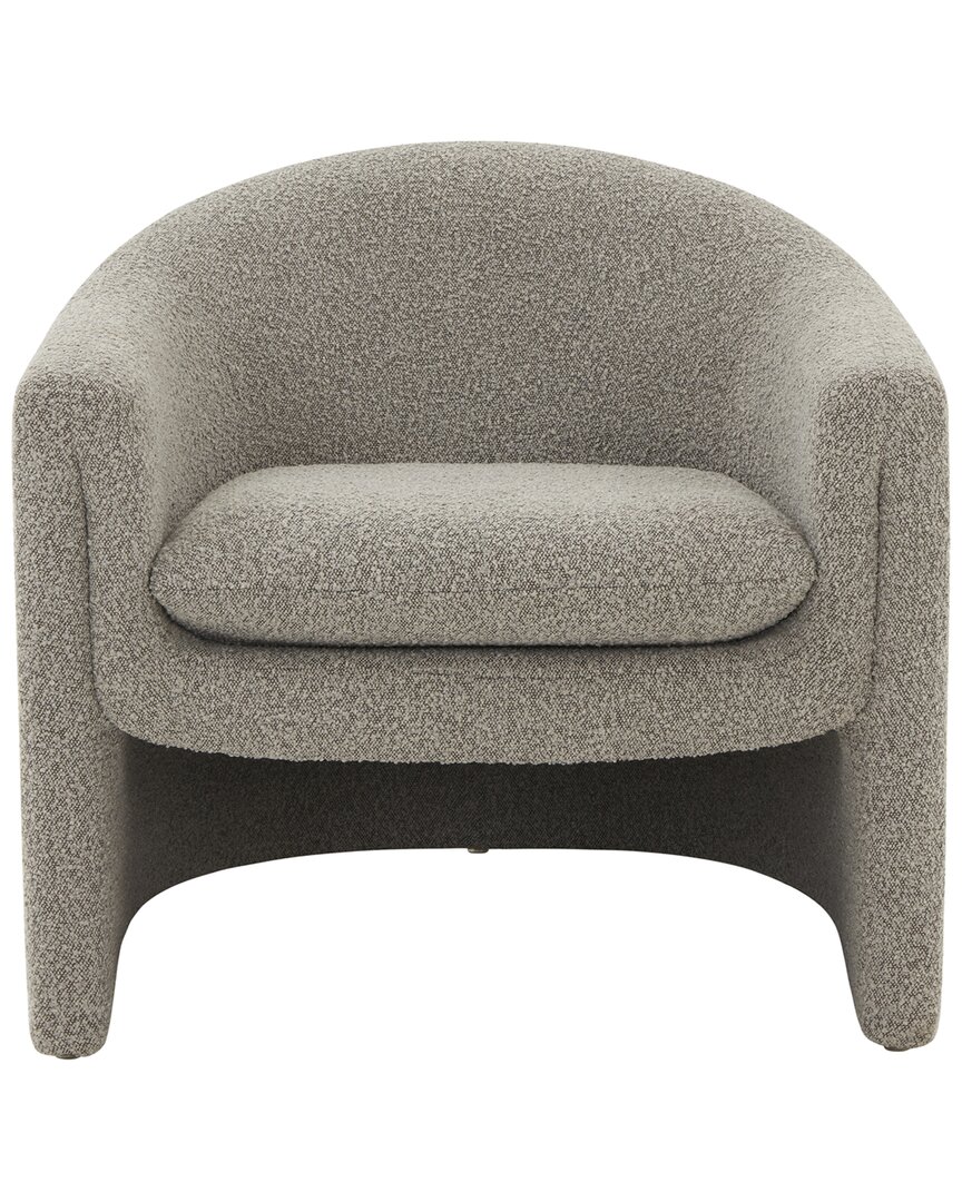 Shop Safavieh Couture Laylette Accent Chair In Gray