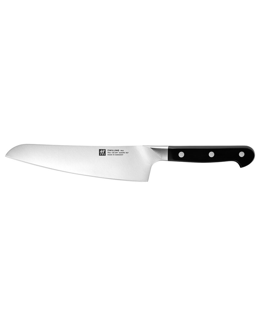 Zwilling J.a. Henckels Pro 7in Ultimate Chef's Knife In Black