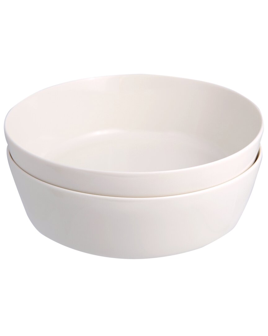 Porland Chopin 2pc Serving Bowl Set In Neutral