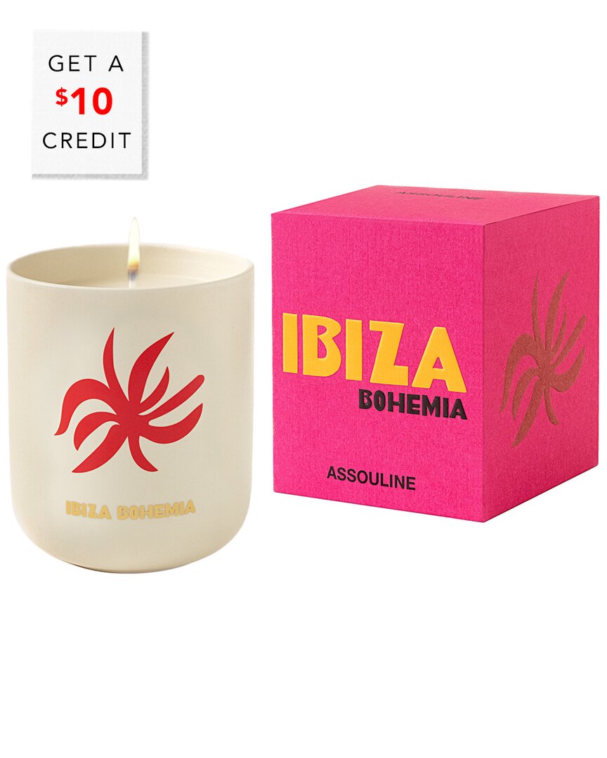 Shop Assouline Ibiza Bohemia Travel From Home Candle With $10 Credit In White