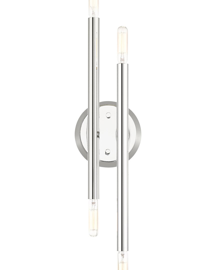 Livex Lighting 4-light Polished Chrome Wall Sconce