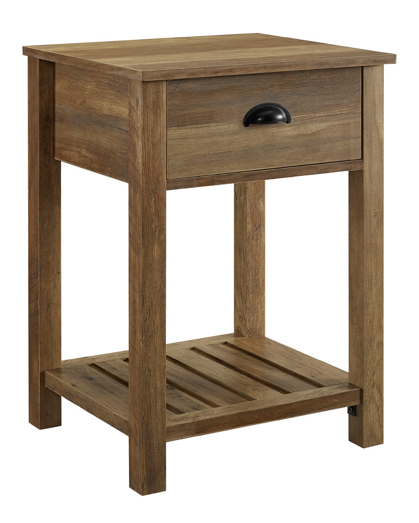 Hewson 18in Country Single Drawer Side Table