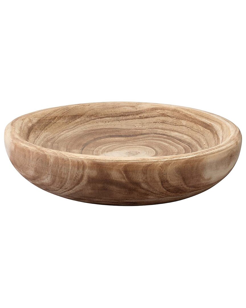 Jamie Young Laurel Wooden Decorative Bowl