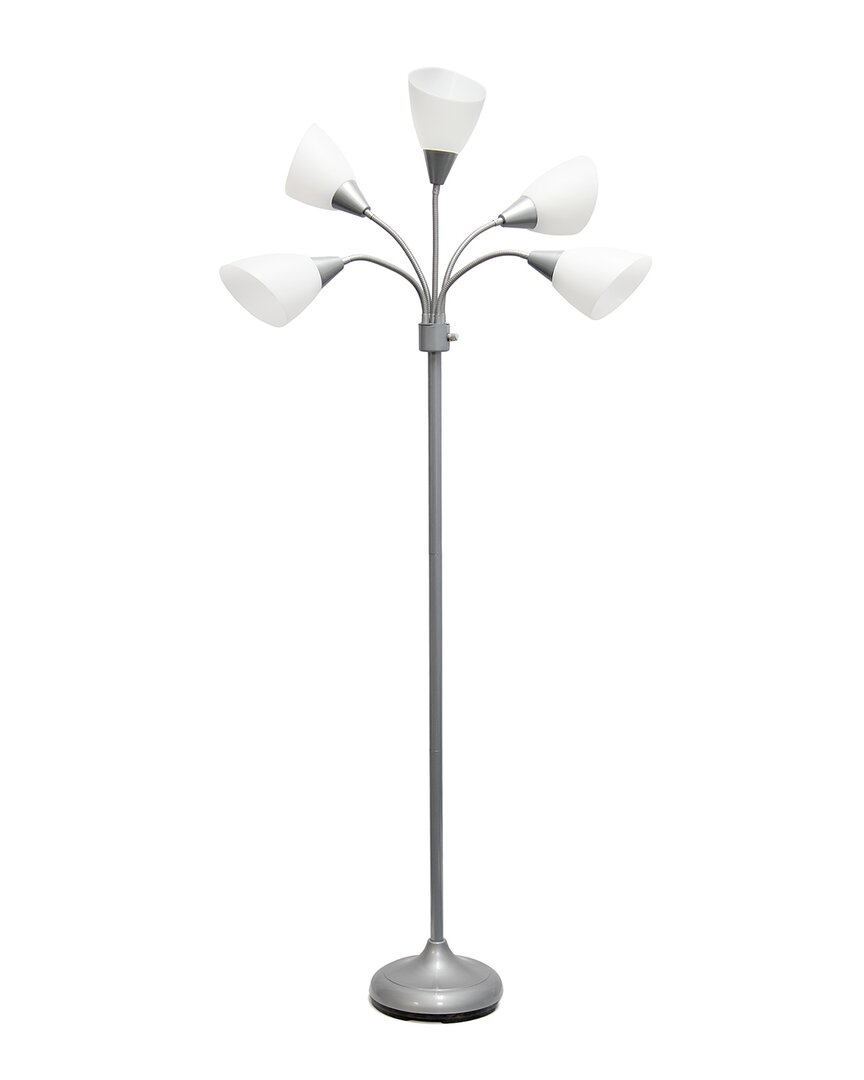 Lalia Home 5-light Adjustable Gooseneck Floor Lamp