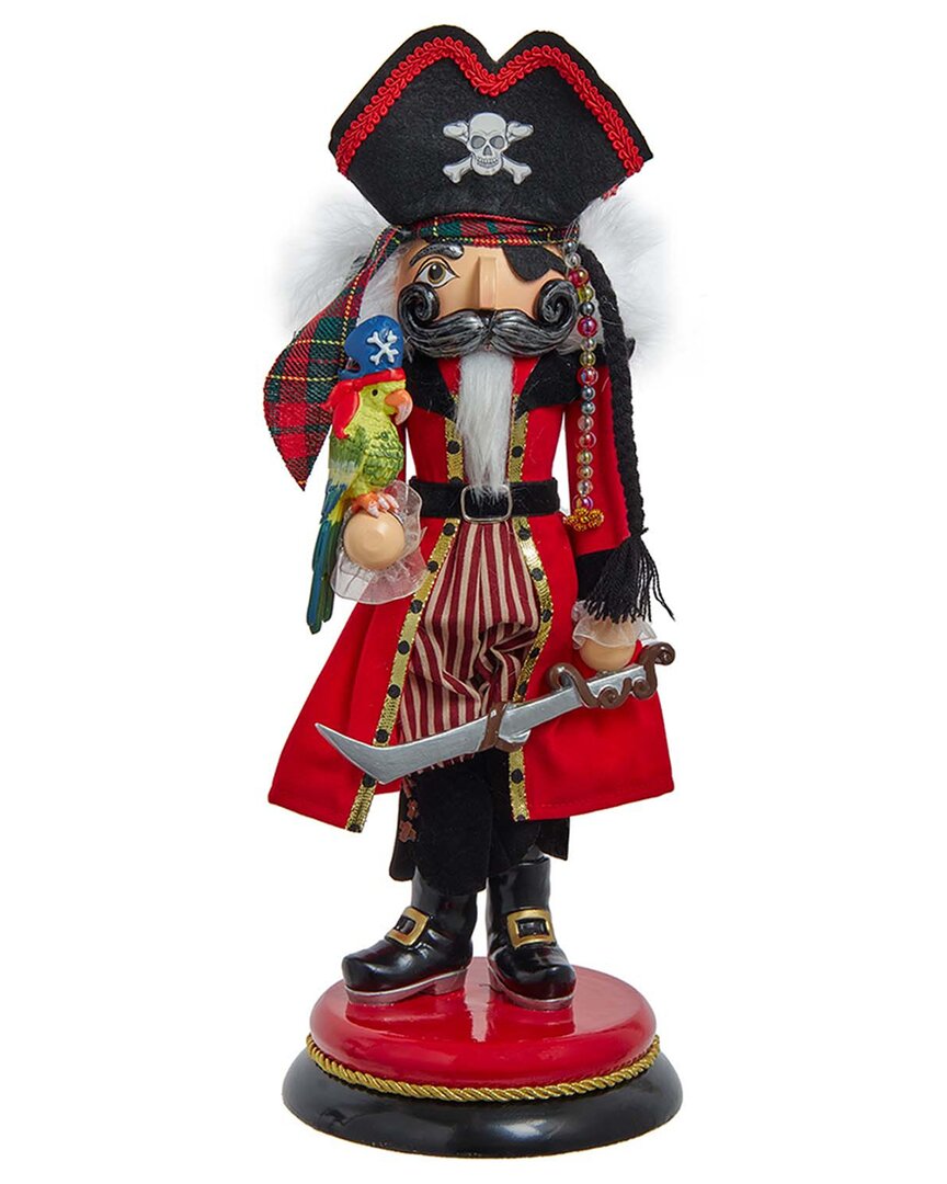 Kurt Adler 15-inch Hollywood Pirate Nutcracker In Multi