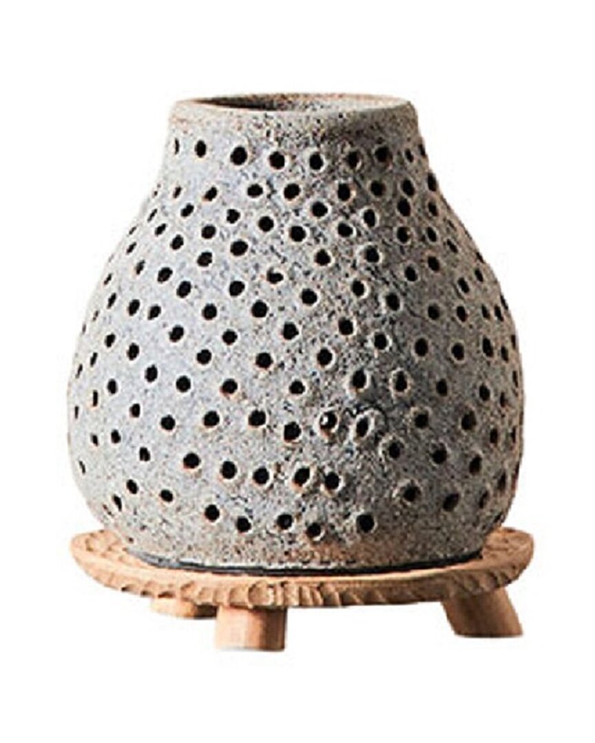 Bidkhome Lantern Tealight Oria Grey No Color