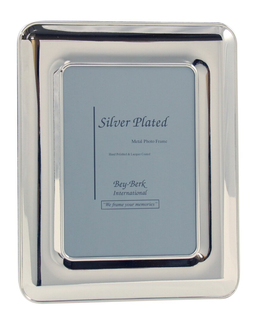 Bey-berk Silver Plated Picture Frame