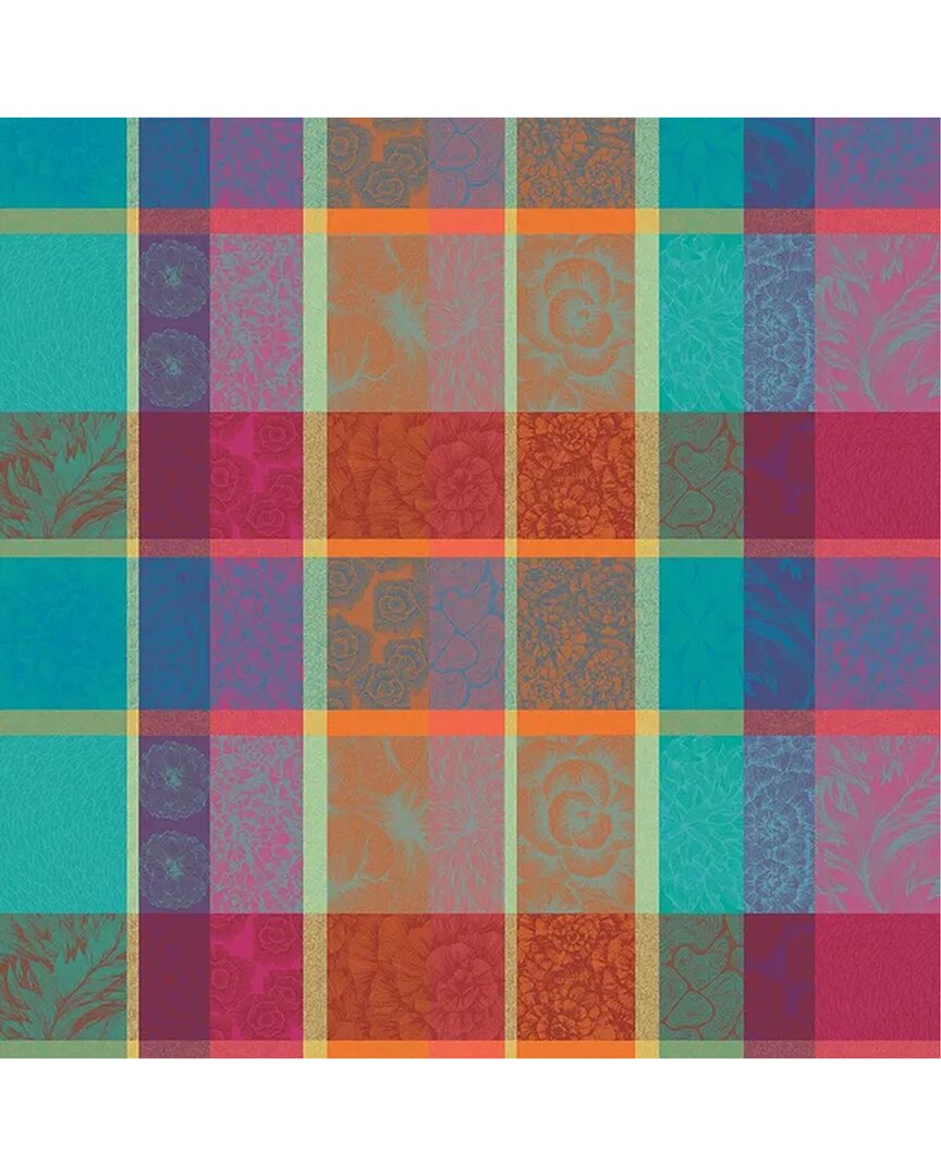 Garnier Thiebaut Mille Petales Floralies French Tablecloth In Multi