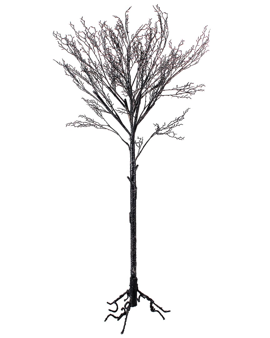 National Tree Company 68in Halloween Thirsty Tree In Black