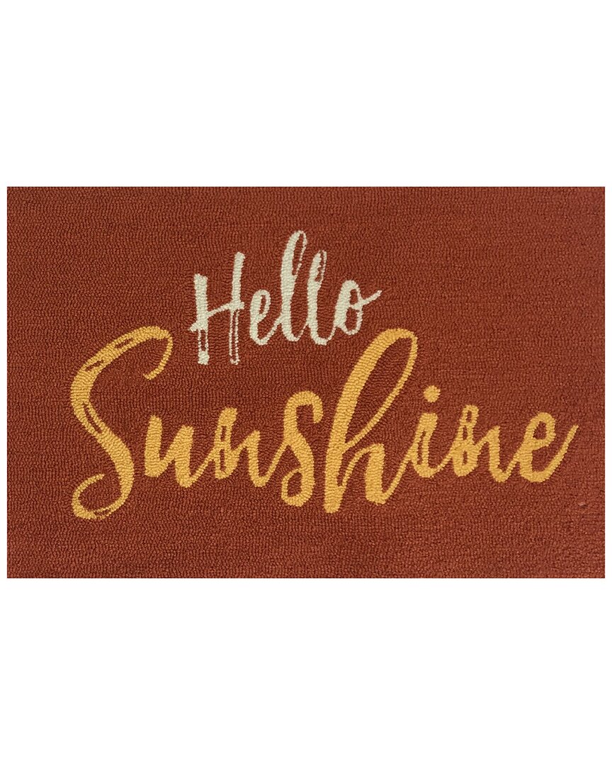 The Rug Market Hello Sunshine 24x36in Doormat