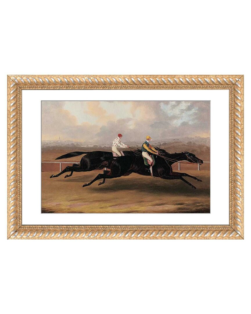 Shop Icanvas The Flying Dutchman & Voltigeur Running The Great Match Race By Samuel Spode Wall Art