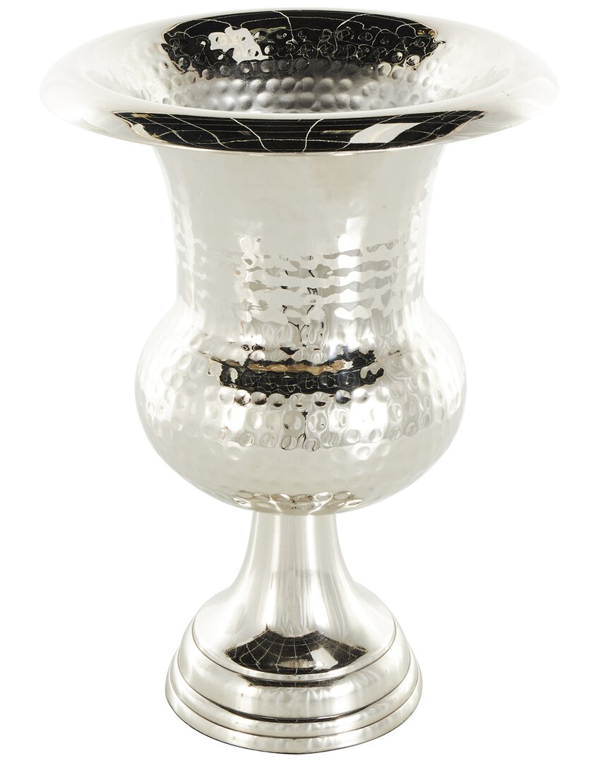 Peyton Lane Glam Metal Vase In Silver