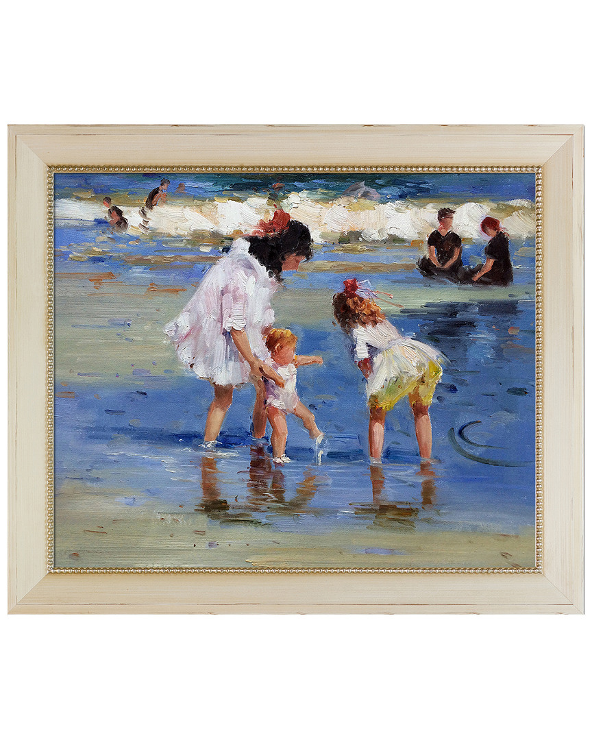 Overstock Art Children Playing At The Seashore By Edward Henry Potthast Oil Reproduction