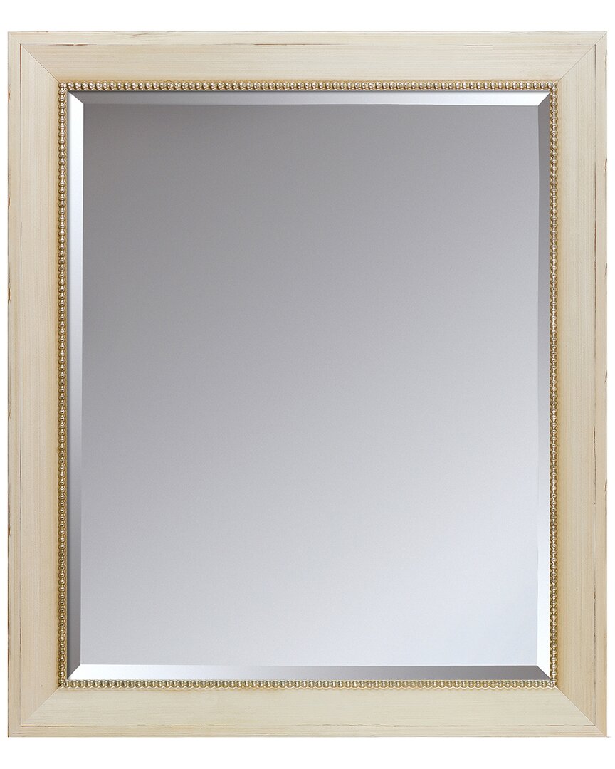 Overstock Art La Pastiche Wall Mirror In White