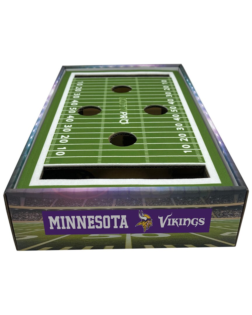 Pets First Nfl Vikings Stadium Cat Toy In Multi
