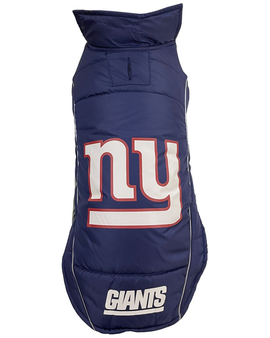 Pets First Nfl Giants Puffer Vest In Multi