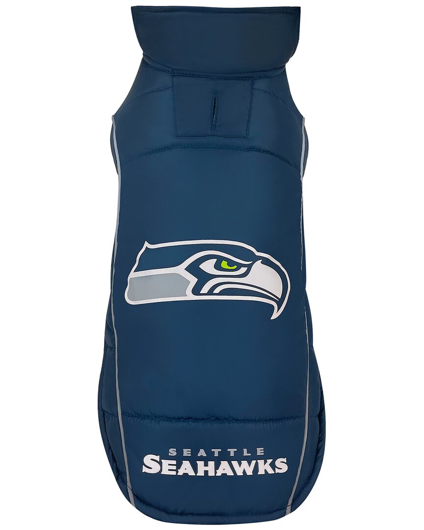 Pets First Nfl Seahawks Puffer Vest In Multi