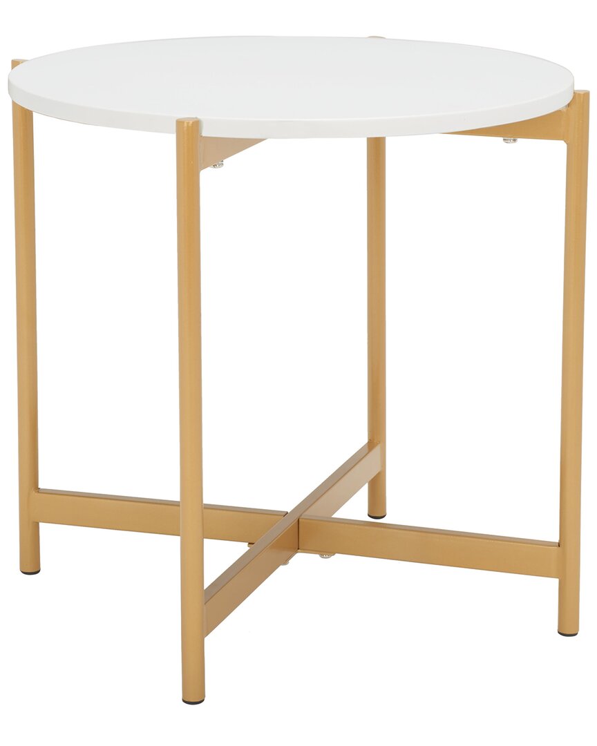 Safavieh Calina Accent Table In White