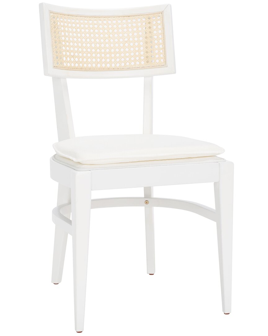 Safavieh Galway Cane Dining Chair In White