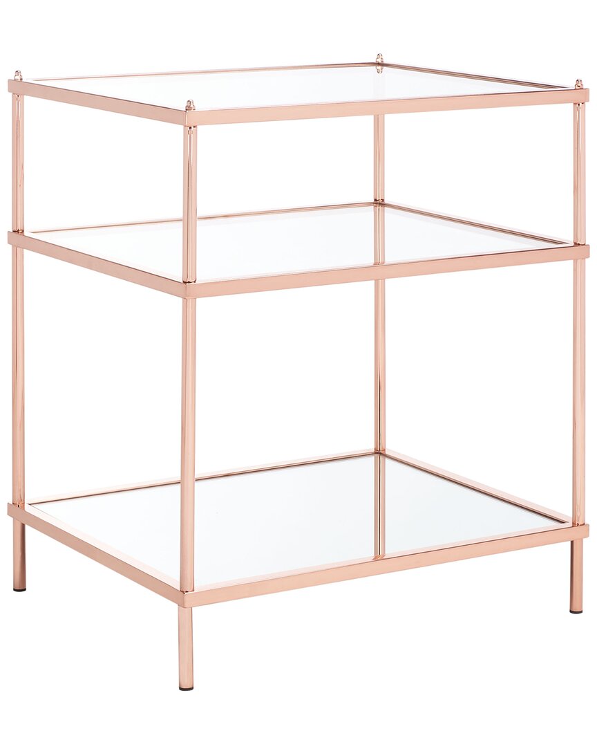 Safavieh Noelia 3 Tier Accent Table In Rose