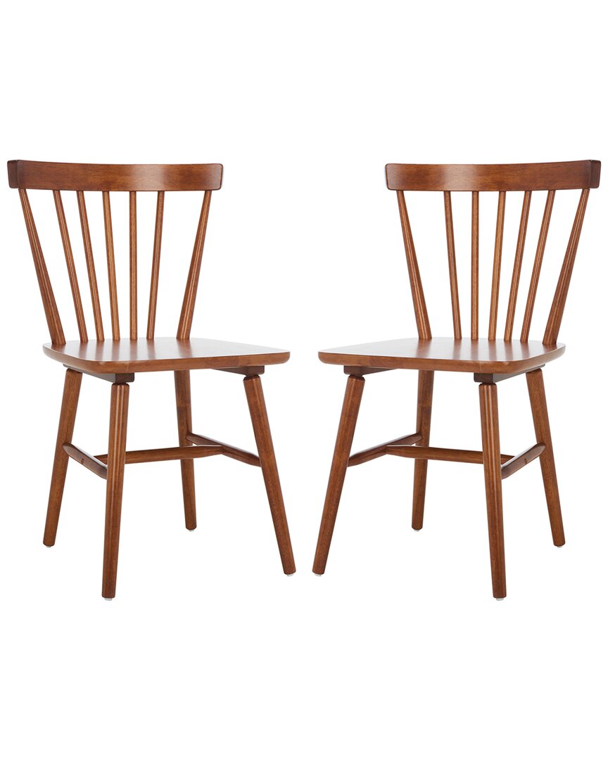 Safavieh Winona Spindle Dining Chair In Brown
