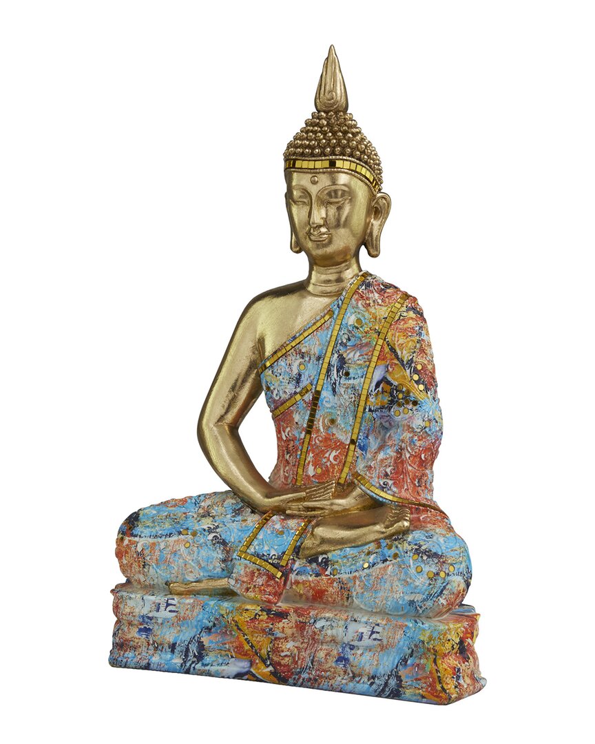 Peyton Lane The Novogratz Decorative Buddha Sculpture In Multicolor