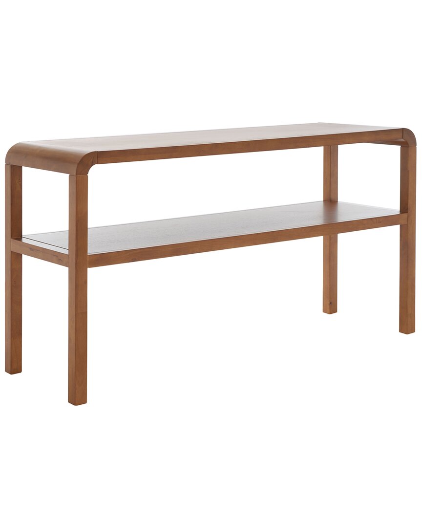 SAFAVIEH OMARA 2 TIER CONSOLE TABLE