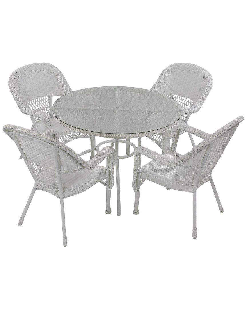 Northlight 5pc Wicker Outdoor Dining Set