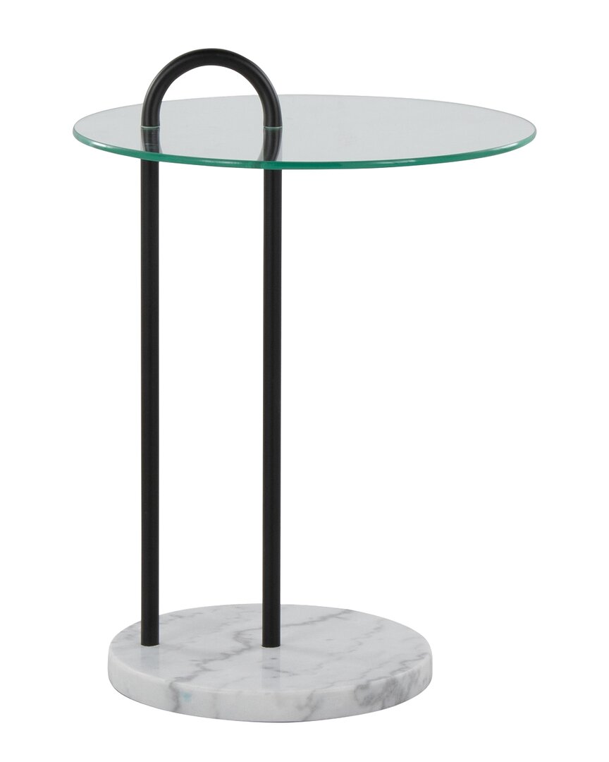 Lumisource Claire Side Table Tb-claire Wmbkgl In Black