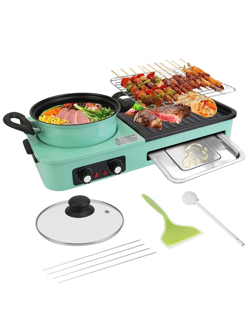 Fresh Fab Finds 3-In-1 Electric Hot Pot Grill Combo